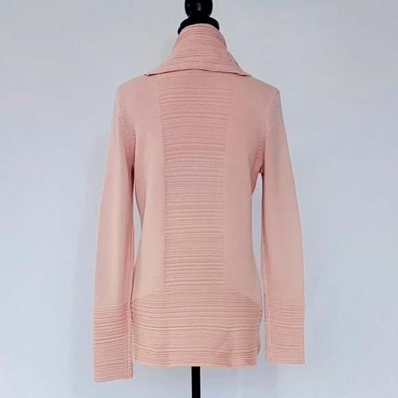 Calvin Klein Women's Cowl Neck Sweater Pink Size: Small NWOT - Picture 2 of 8